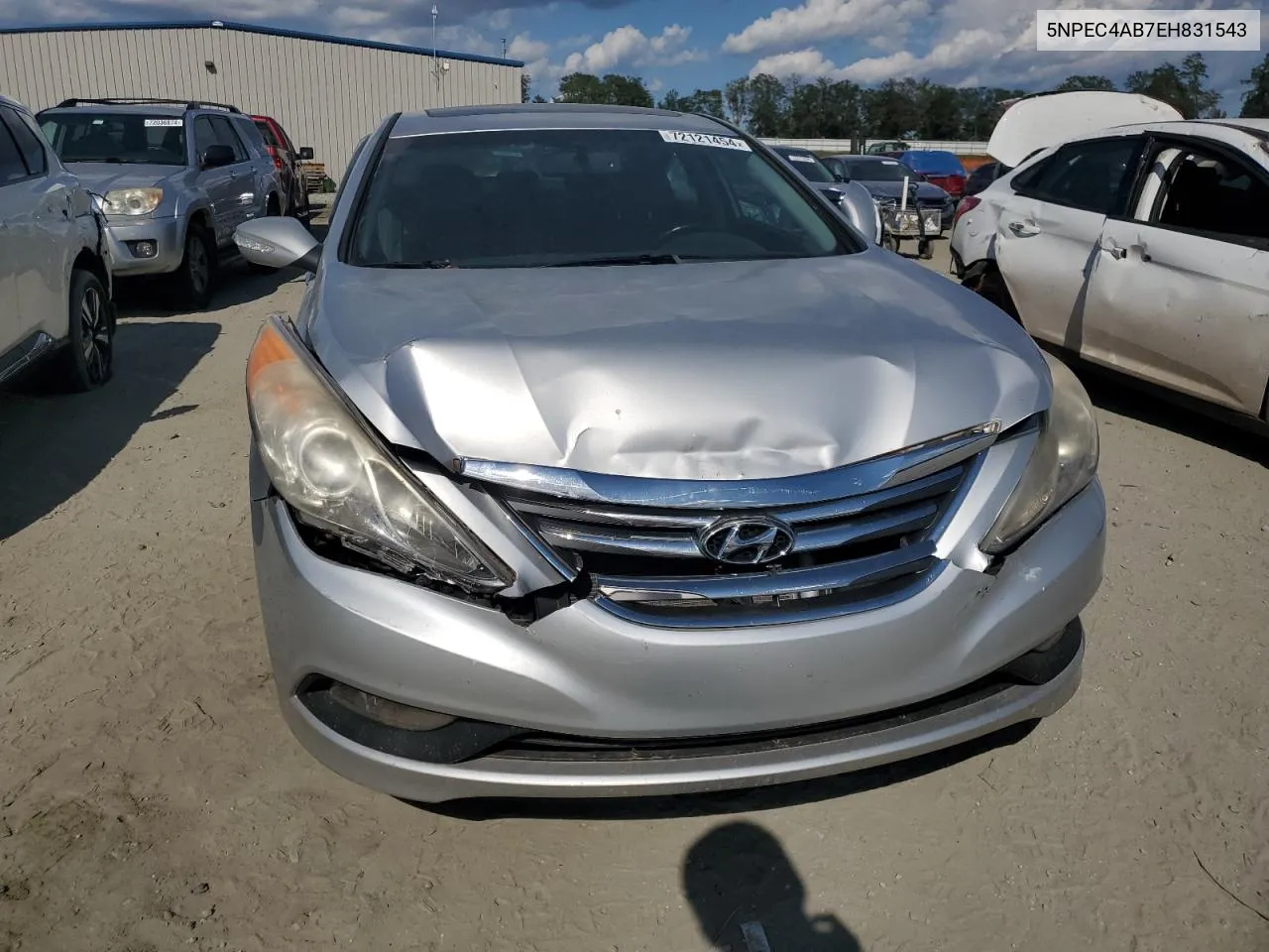 2014 Hyundai Sonata Se VIN: 5NPEC4AB7EH831543 Lot: 72121454