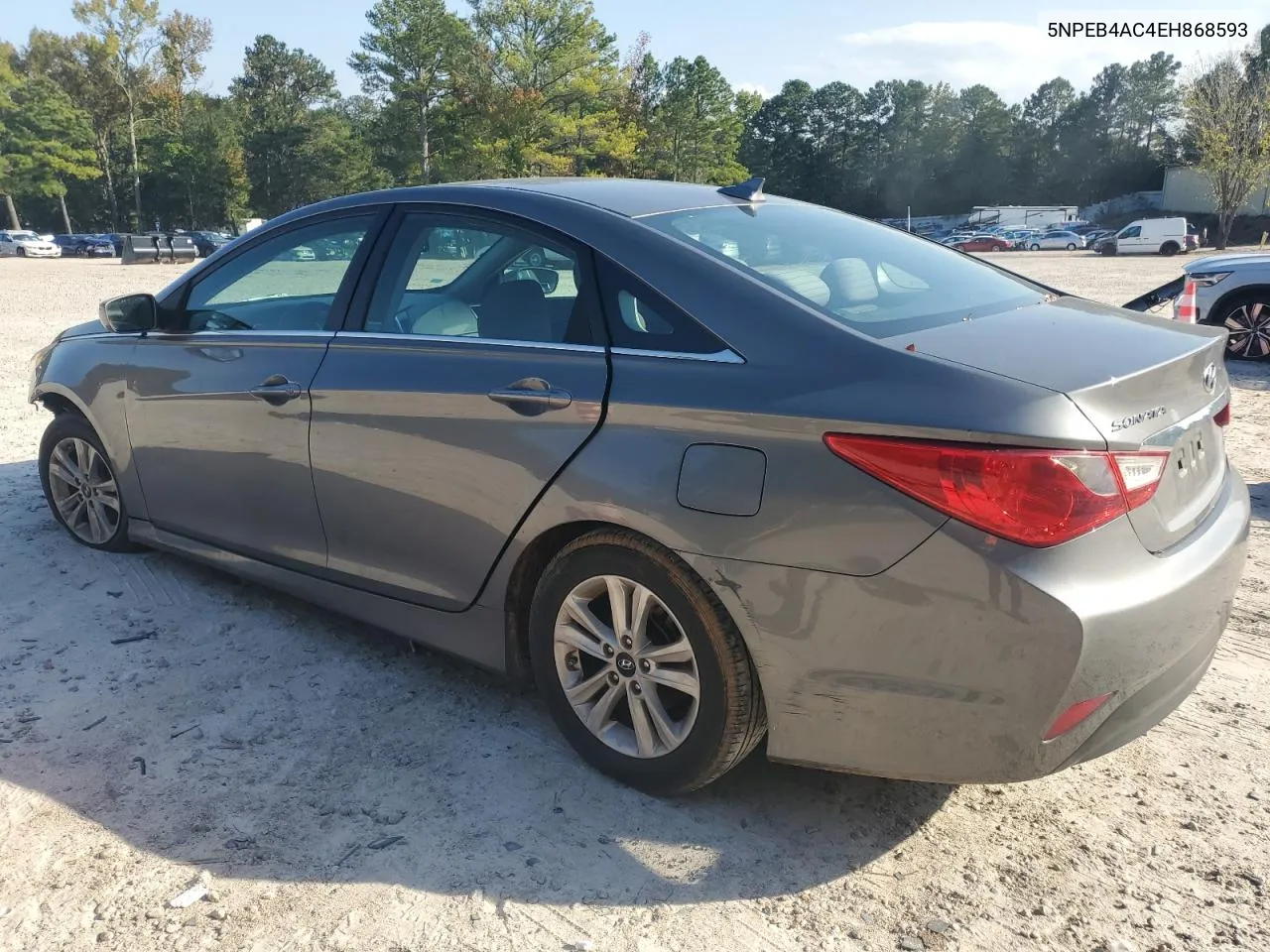 2014 Hyundai Sonata Gls VIN: 5NPEB4AC4EH868593 Lot: 72238974