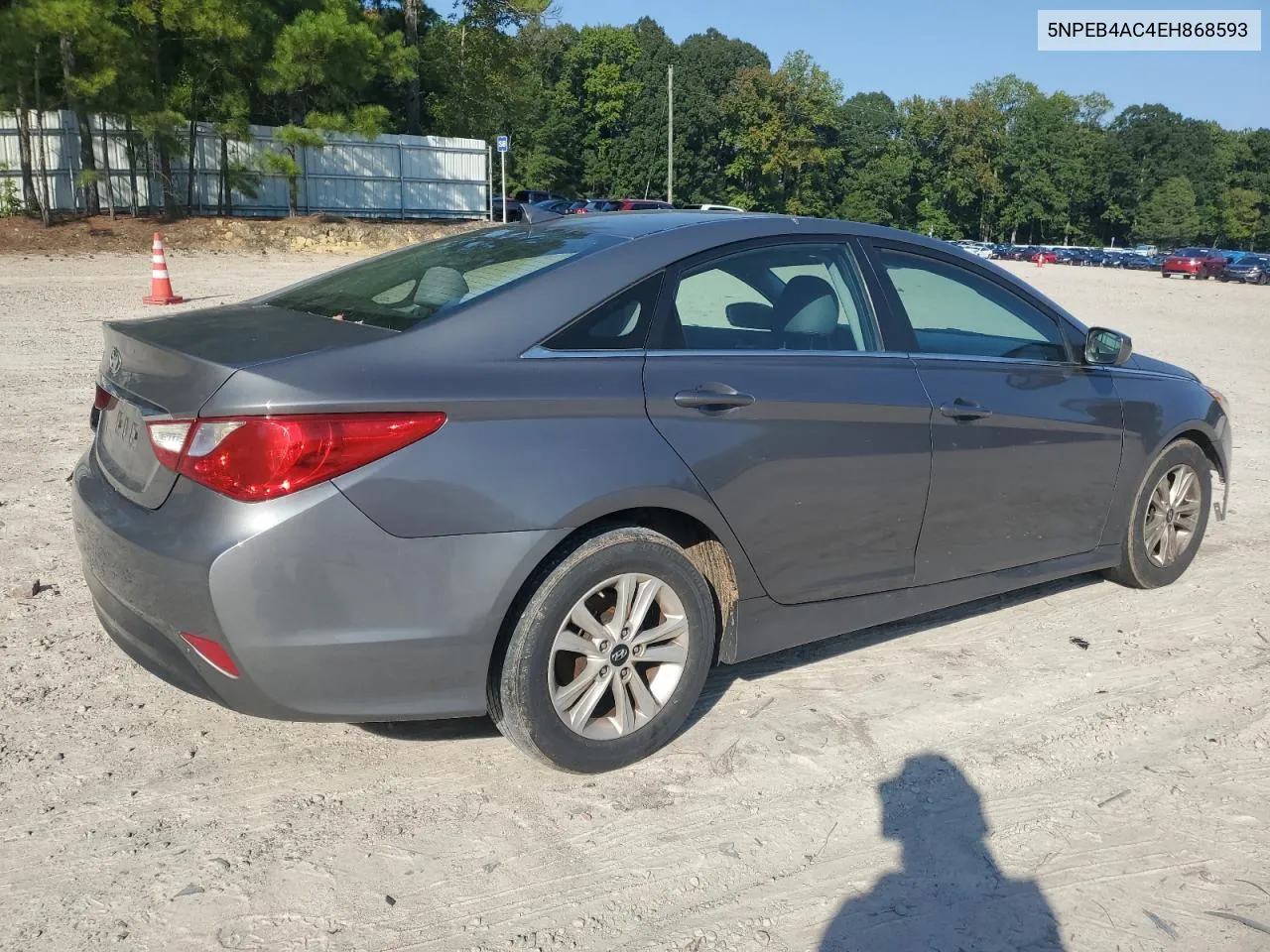 2014 Hyundai Sonata Gls VIN: 5NPEB4AC4EH868593 Lot: 72238974