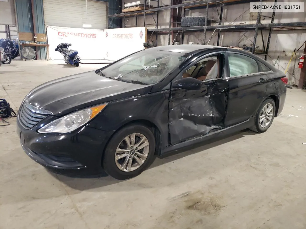 2014 Hyundai Sonata Gls VIN: 5NPEB4AC9EH831751 Lot: 72375204