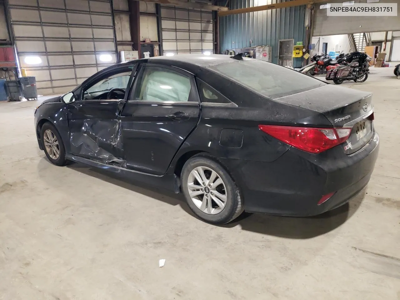 2014 Hyundai Sonata Gls VIN: 5NPEB4AC9EH831751 Lot: 72375204