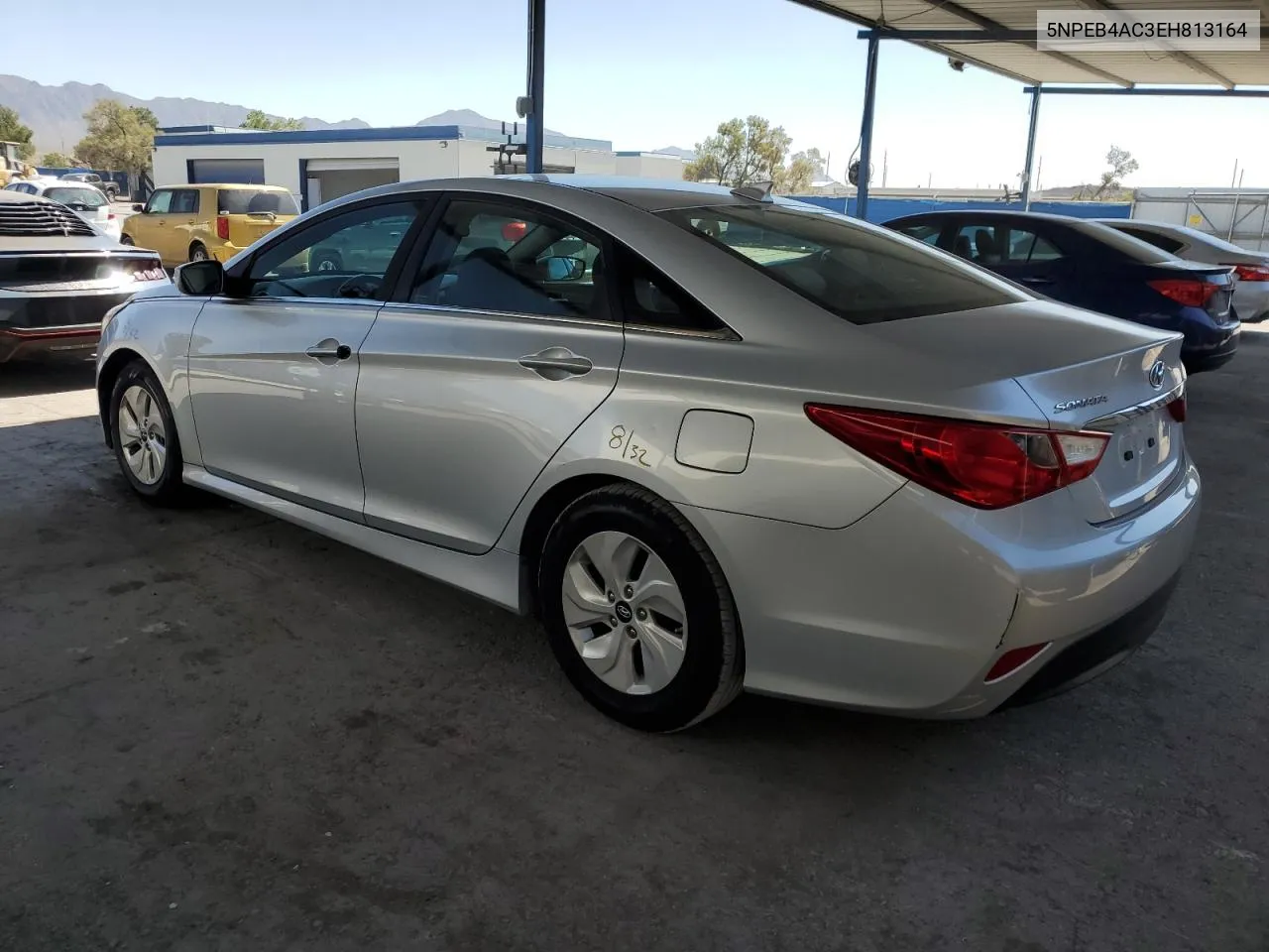 2014 Hyundai Sonata Gls VIN: 5NPEB4AC3EH813164 Lot: 72942474