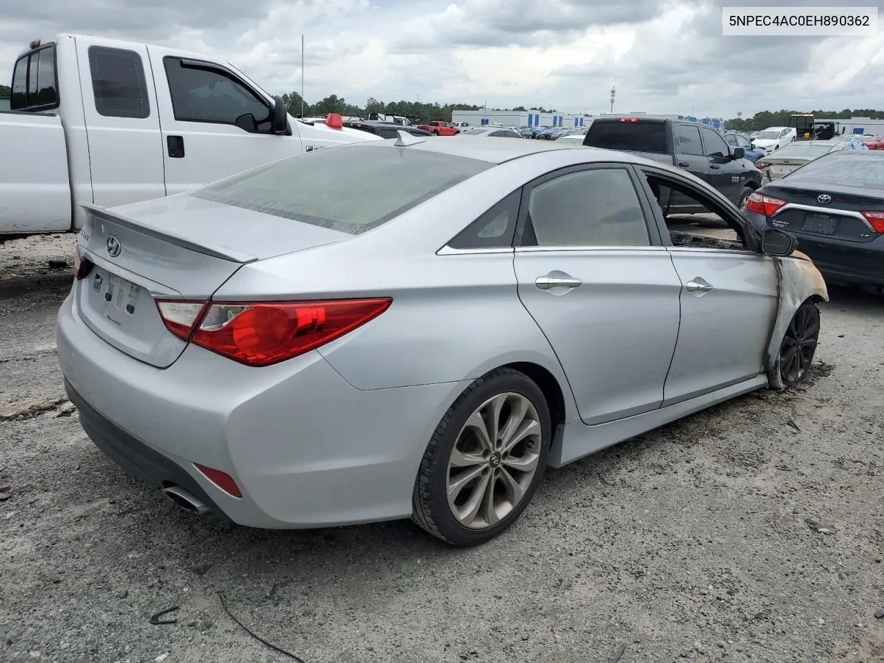 2014 Hyundai Sonata Se VIN: 5NPEC4AC0EH890362 Lot: 72964854