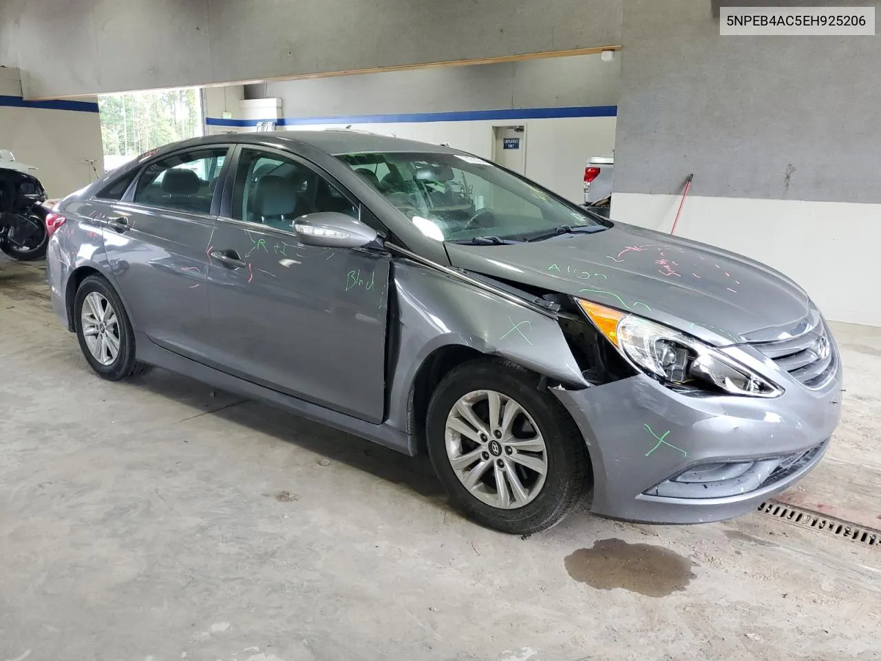 2014 Hyundai Sonata Gls VIN: 5NPEB4AC5EH925206 Lot: 73053034