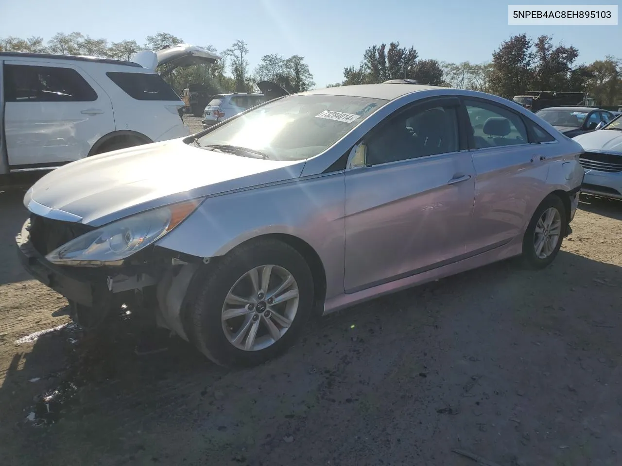 5NPEB4AC8EH895103 2014 Hyundai Sonata Gls