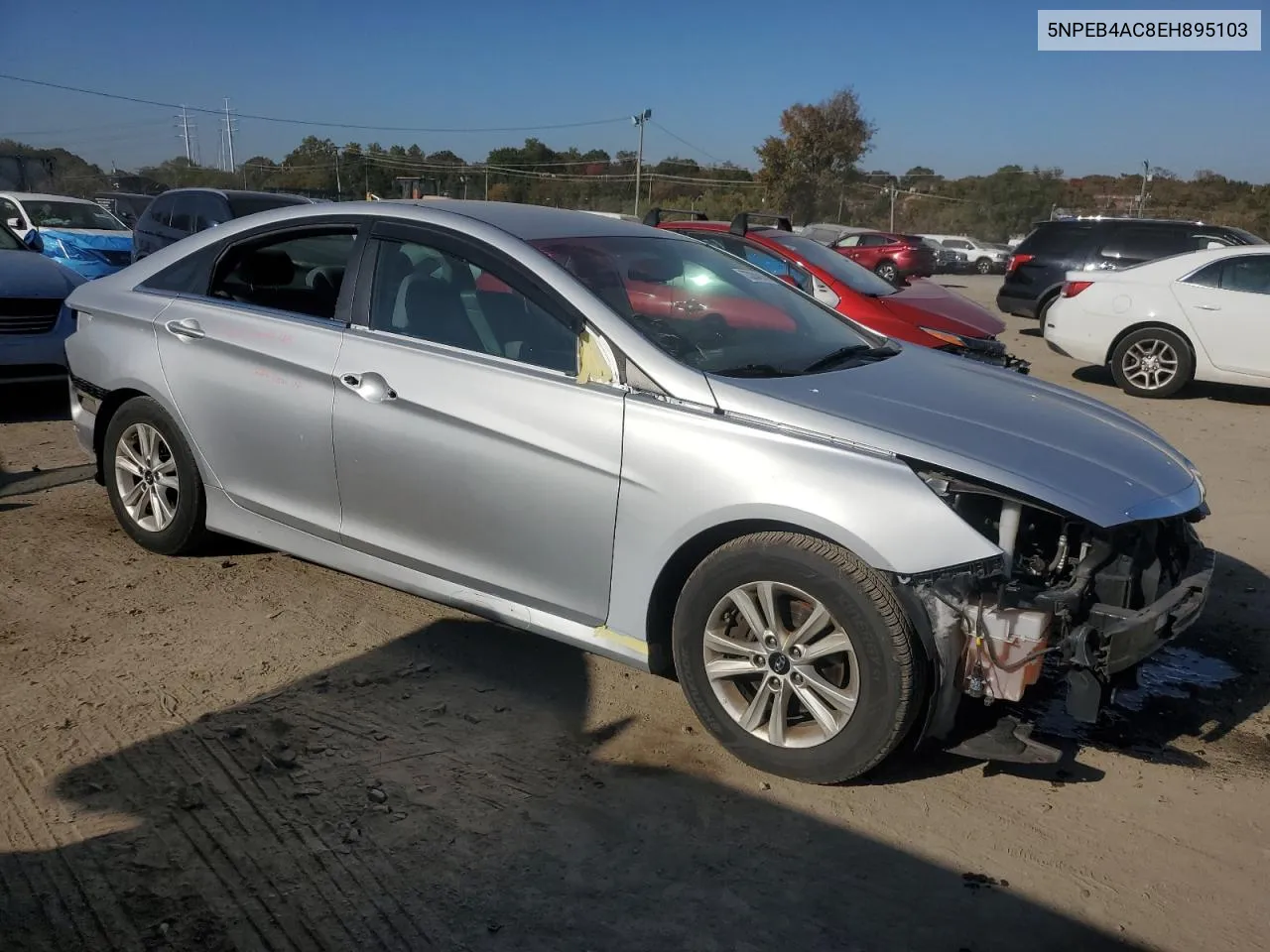 5NPEB4AC8EH895103 2014 Hyundai Sonata Gls