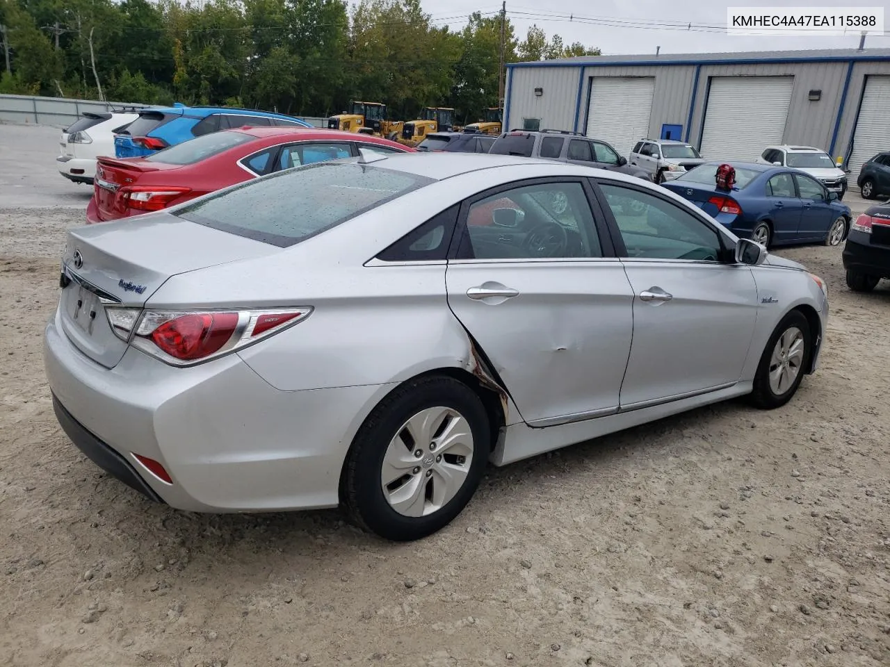 2014 Hyundai Sonata Hybrid VIN: KMHEC4A47EA115388 Lot: 73323774