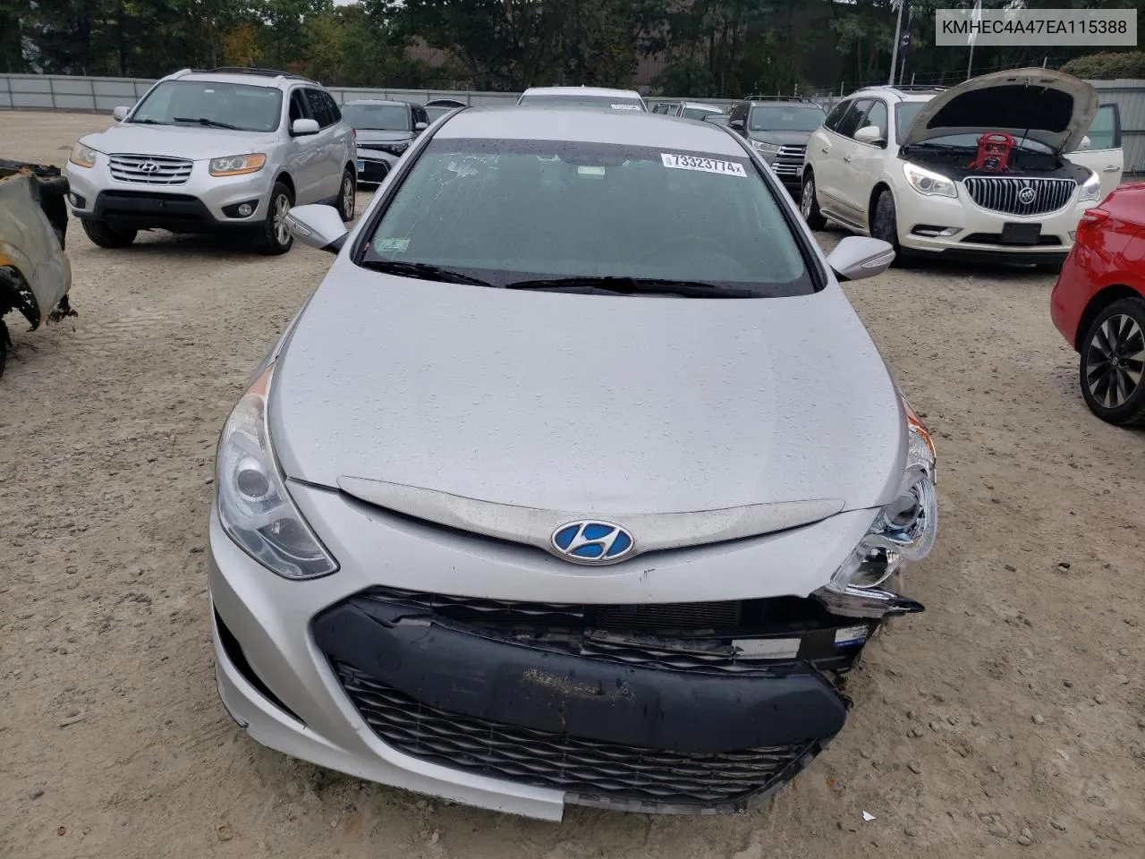 2014 Hyundai Sonata Hybrid VIN: KMHEC4A47EA115388 Lot: 73323774