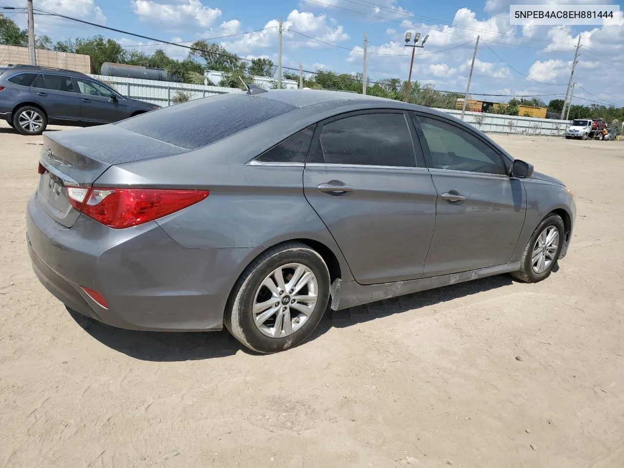 2014 Hyundai Sonata Gls VIN: 5NPEB4AC8EH881444 Lot: 73353964