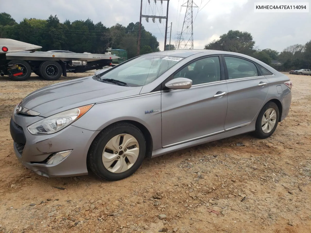 2014 Hyundai Sonata Hybrid VIN: KMHEC4A47EA114094 Lot: 73420334