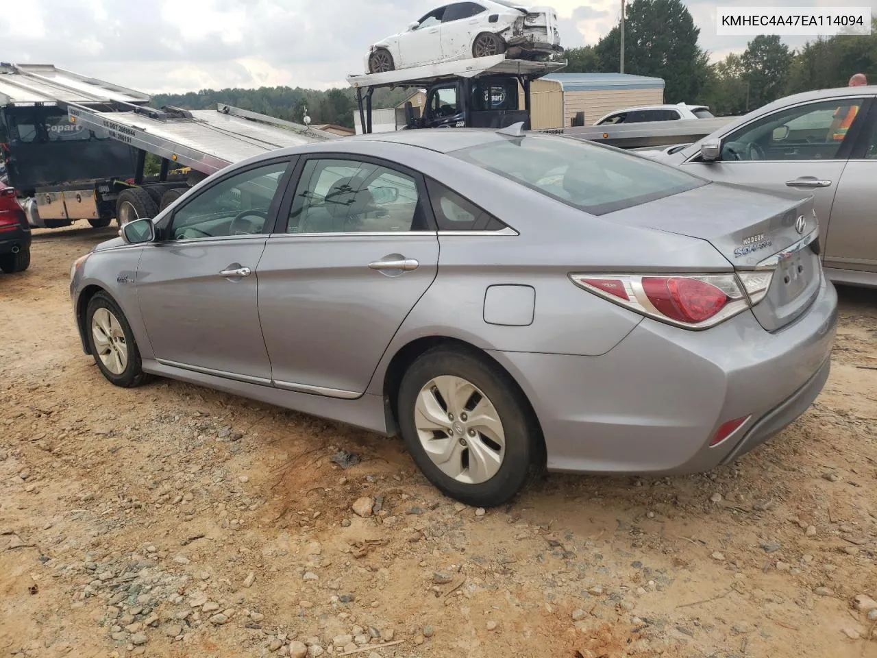 2014 Hyundai Sonata Hybrid VIN: KMHEC4A47EA114094 Lot: 73420334