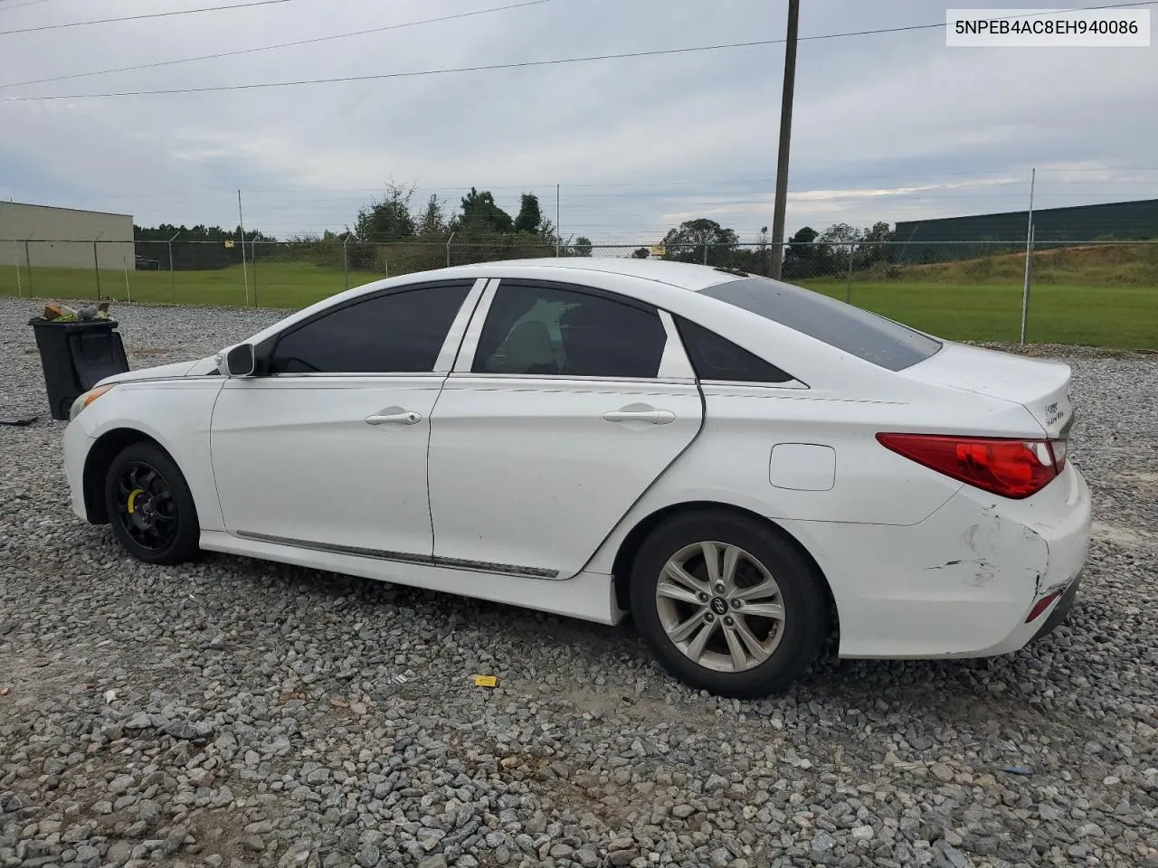 2014 Hyundai Sonata Gls VIN: 5NPEB4AC8EH940086 Lot: 73647424