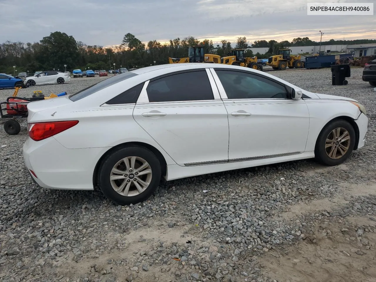 2014 Hyundai Sonata Gls VIN: 5NPEB4AC8EH940086 Lot: 73647424