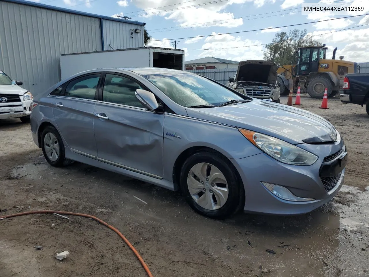 2014 Hyundai Sonata Hybrid VIN: KMHEC4A4XEA112369 Lot: 74095084