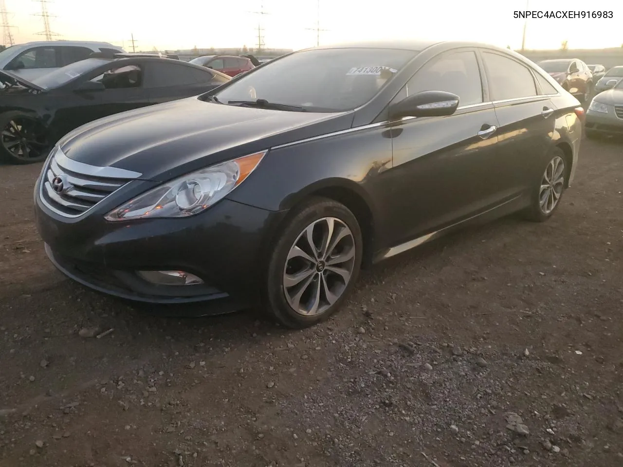 2014 Hyundai Sonata Se VIN: 5NPEC4ACXEH916983 Lot: 74130044