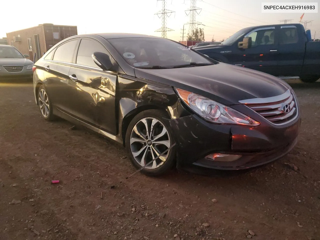 5NPEC4ACXEH916983 2014 Hyundai Sonata Se