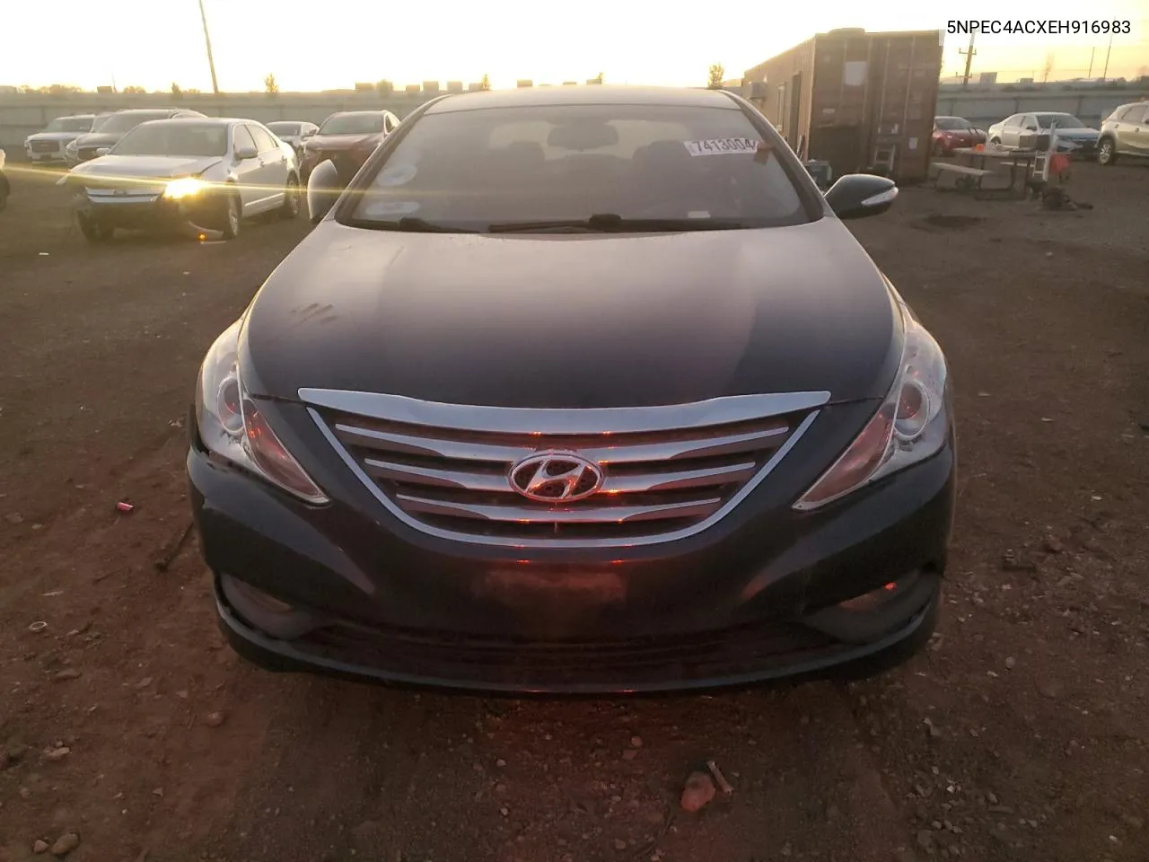 2014 Hyundai Sonata Se VIN: 5NPEC4ACXEH916983 Lot: 74130044