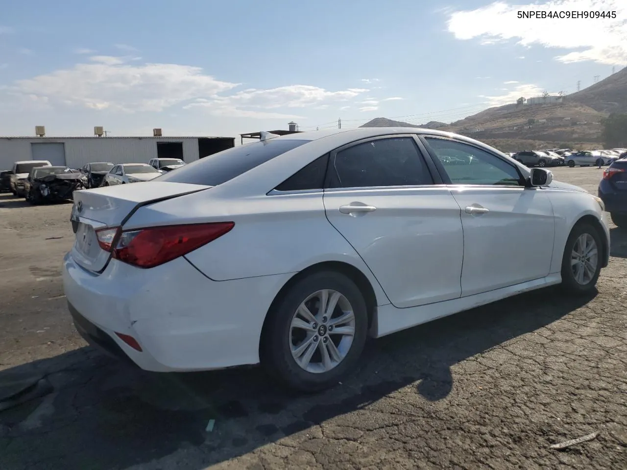 2014 Hyundai Sonata Gls VIN: 5NPEB4AC9EH909445 Lot: 74254414