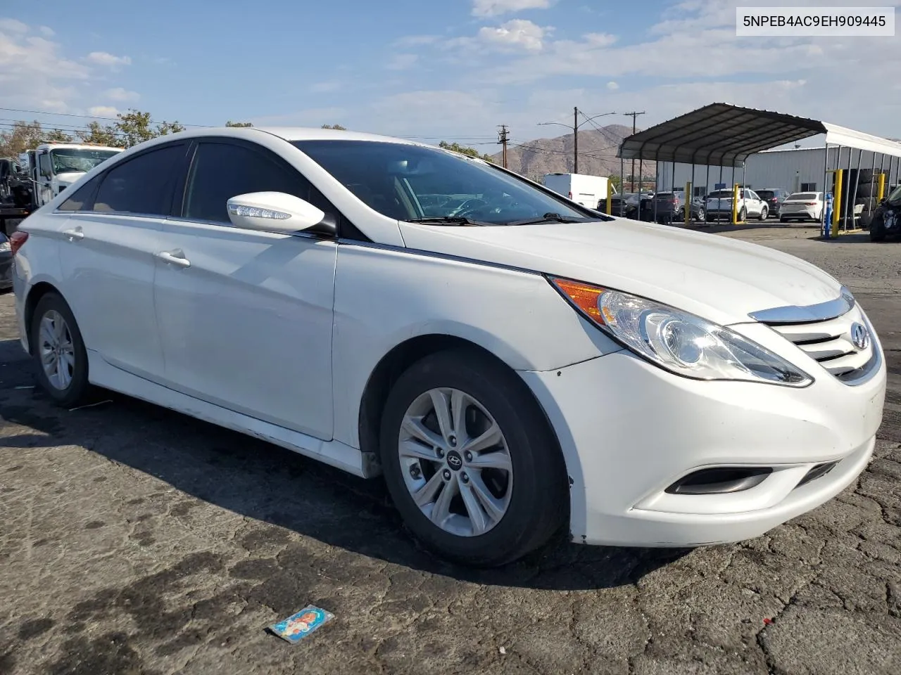 2014 Hyundai Sonata Gls VIN: 5NPEB4AC9EH909445 Lot: 74254414