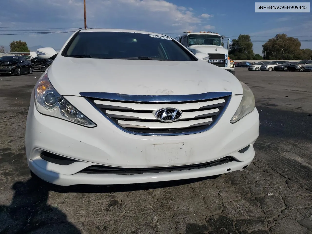 2014 Hyundai Sonata Gls VIN: 5NPEB4AC9EH909445 Lot: 74254414