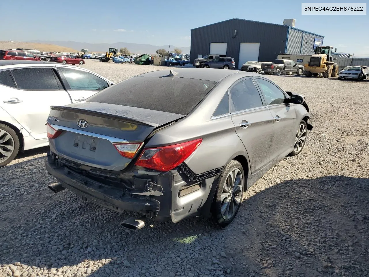 2014 Hyundai Sonata Se VIN: 5NPEC4AC2EH876222 Lot: 74530184