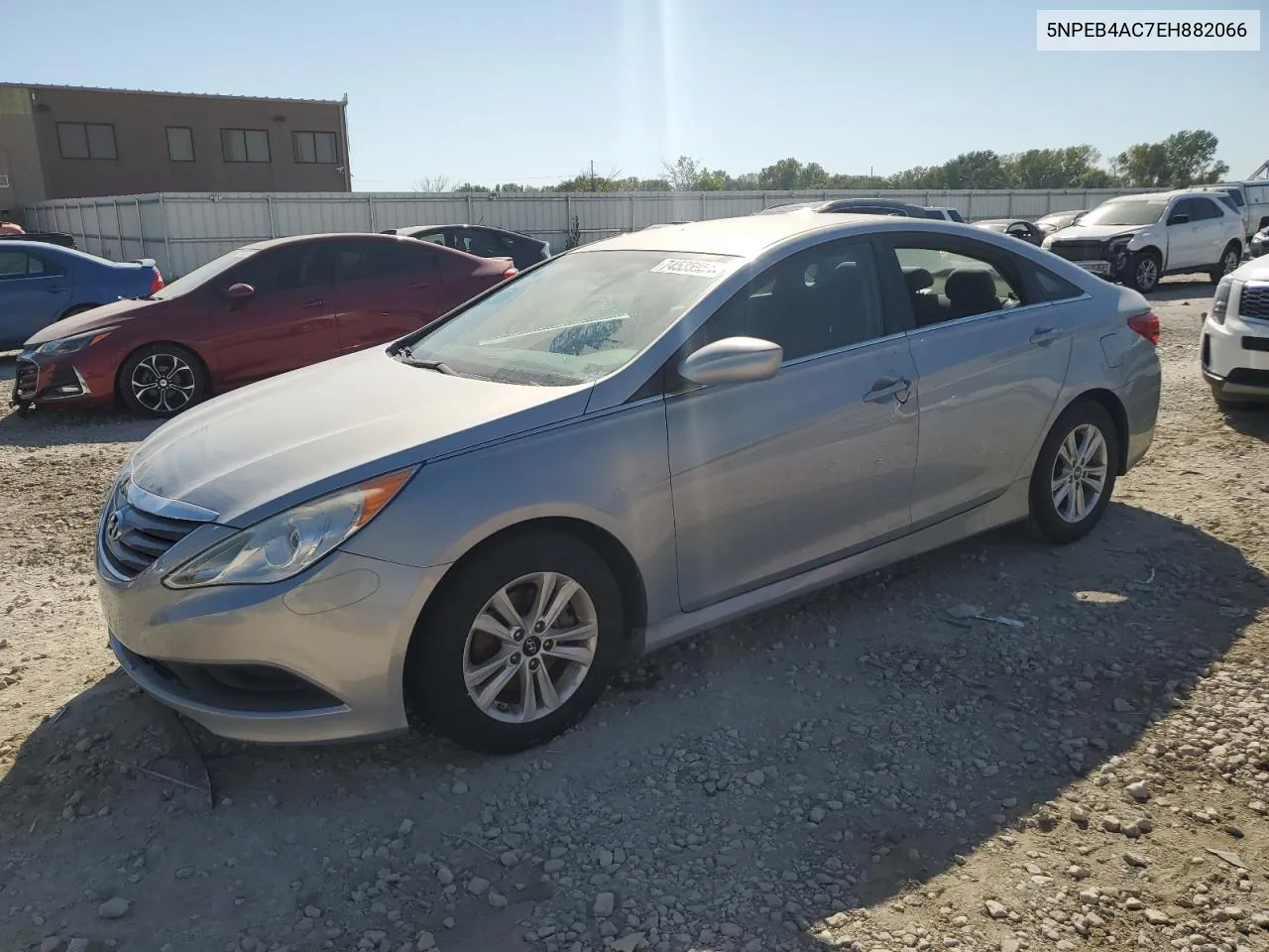 2014 Hyundai Sonata Gls VIN: 5NPEB4AC7EH882066 Lot: 74535954