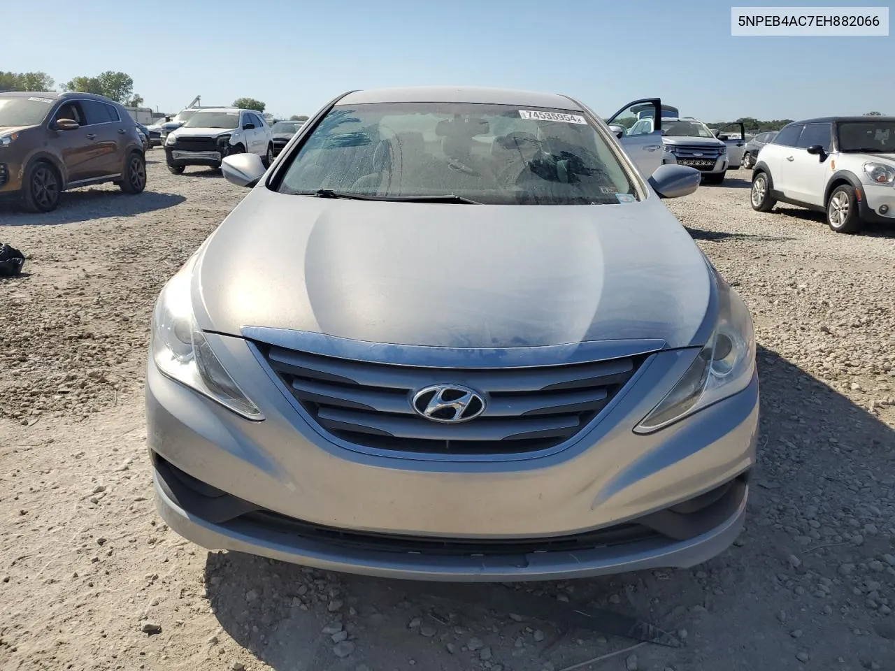 2014 Hyundai Sonata Gls VIN: 5NPEB4AC7EH882066 Lot: 74535954