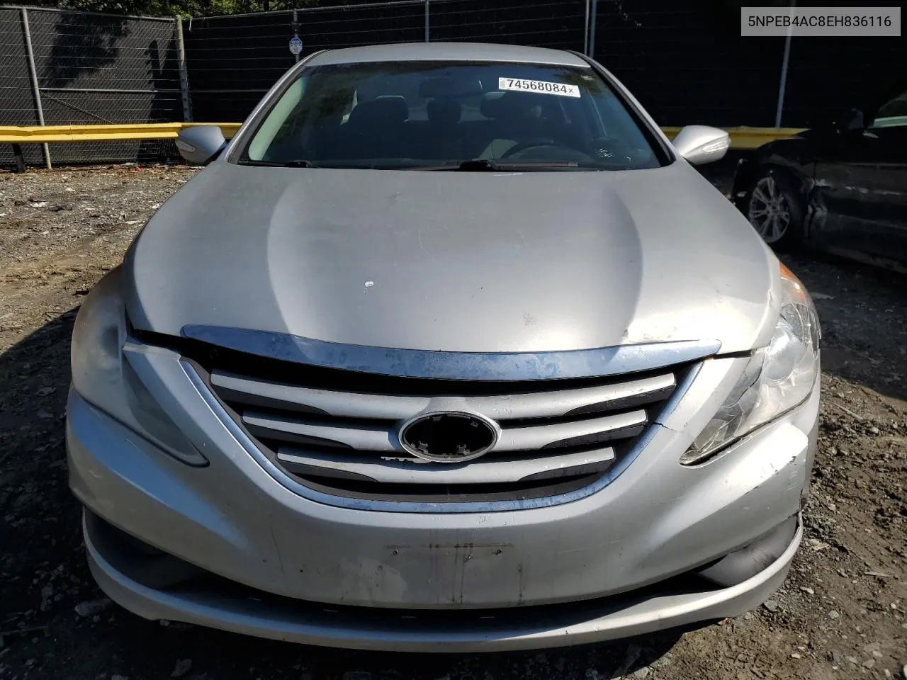 2014 Hyundai Sonata Gls VIN: 5NPEB4AC8EH836116 Lot: 74568084