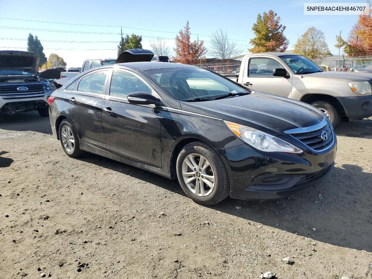 2014 Hyundai Sonata Gls VIN: 5NPEB4AC4EH846707 Lot: 74700134