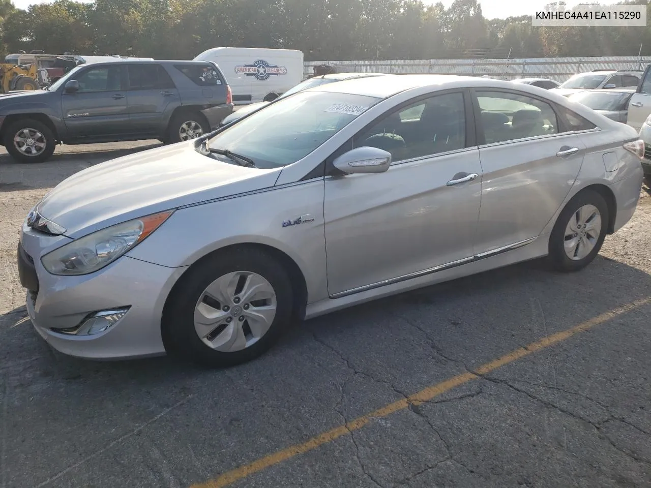 2014 Hyundai Sonata Hybrid VIN: KMHEC4A41EA115290 Lot: 74716934