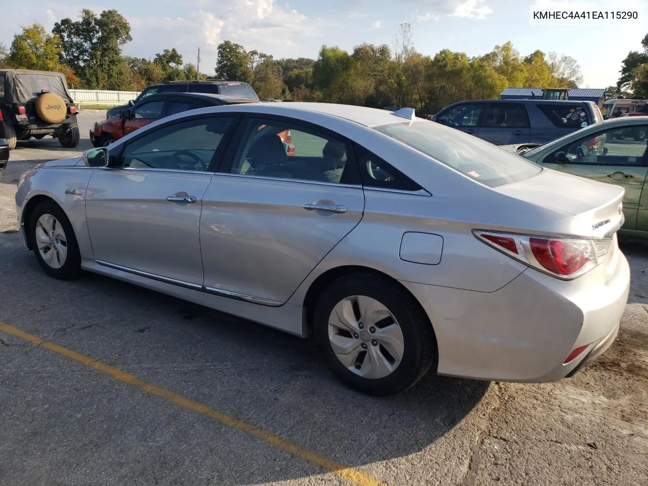 2014 Hyundai Sonata Hybrid VIN: KMHEC4A41EA115290 Lot: 74716934