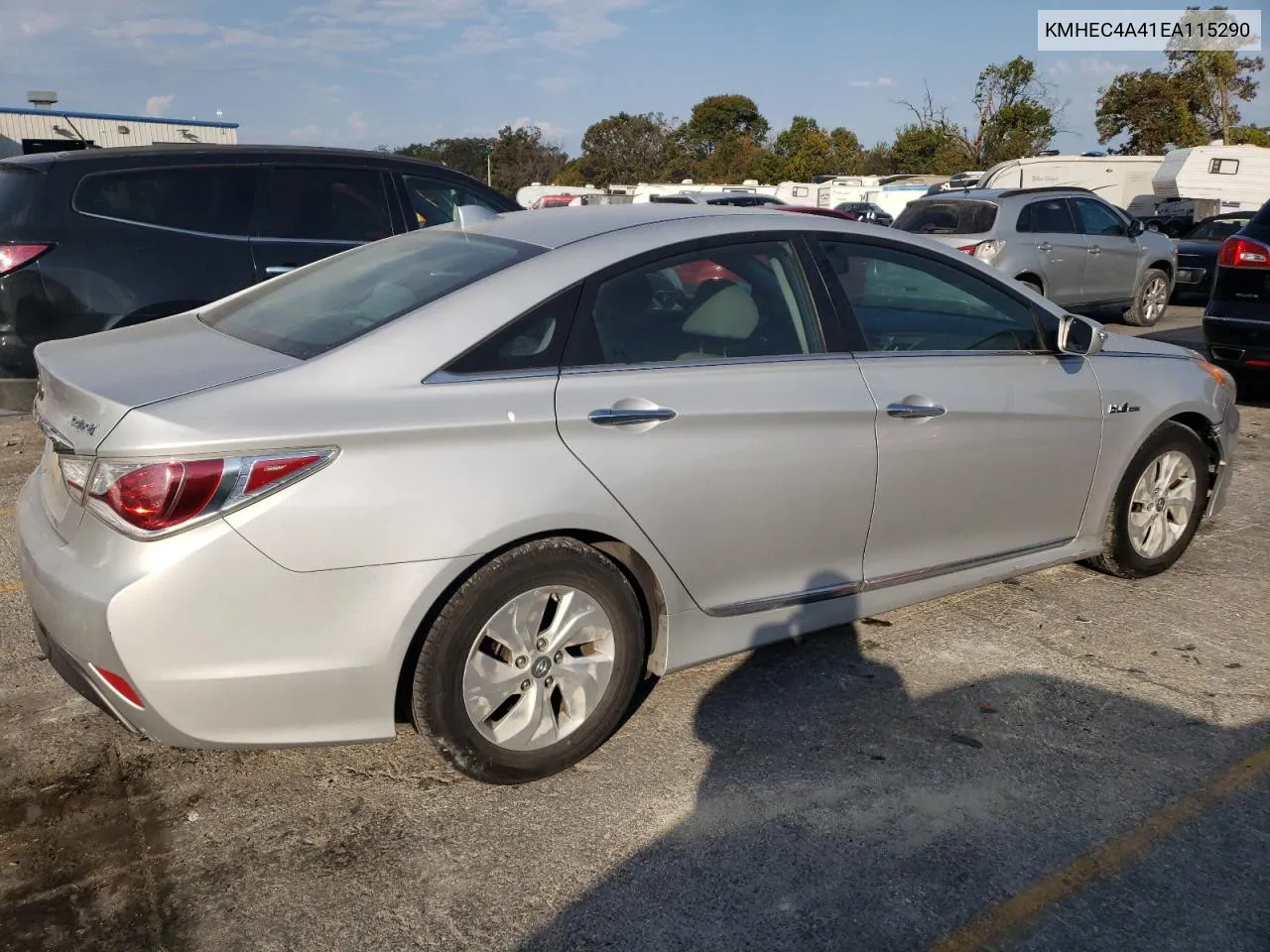 2014 Hyundai Sonata Hybrid VIN: KMHEC4A41EA115290 Lot: 74716934