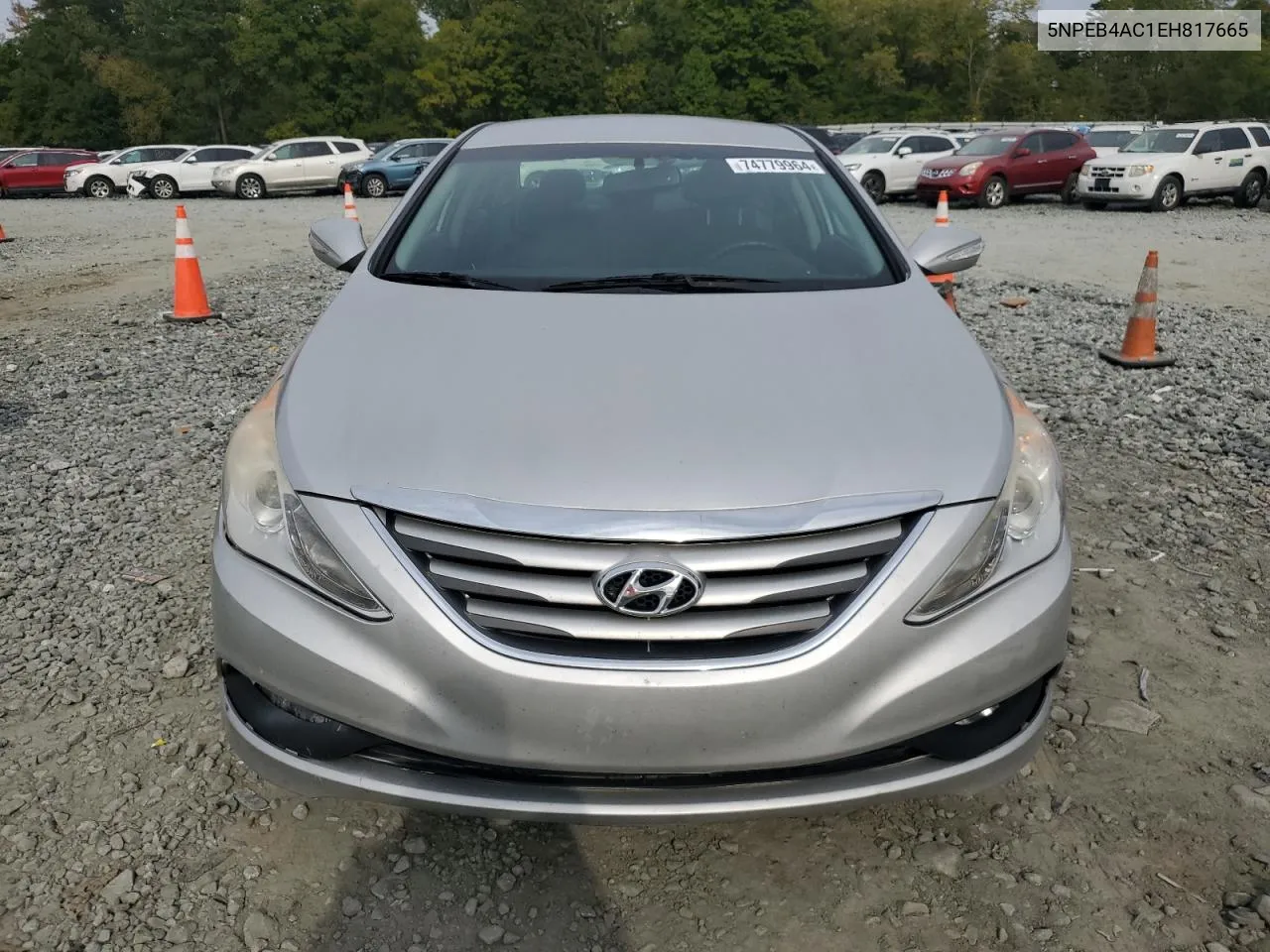 2014 Hyundai Sonata Gls VIN: 5NPEB4AC1EH817665 Lot: 74779964