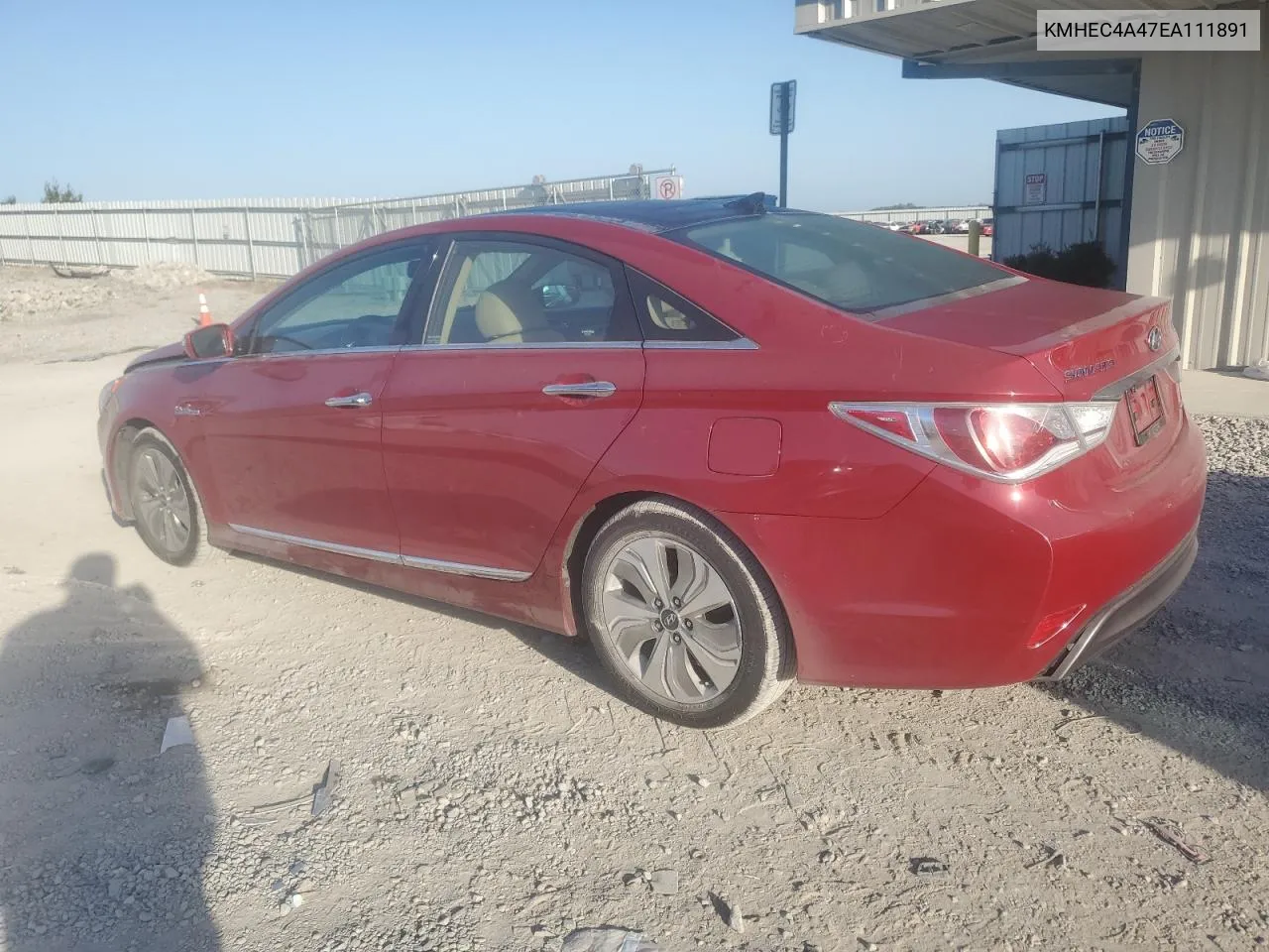 2014 Hyundai Sonata Hybrid VIN: KMHEC4A47EA111891 Lot: 74780674