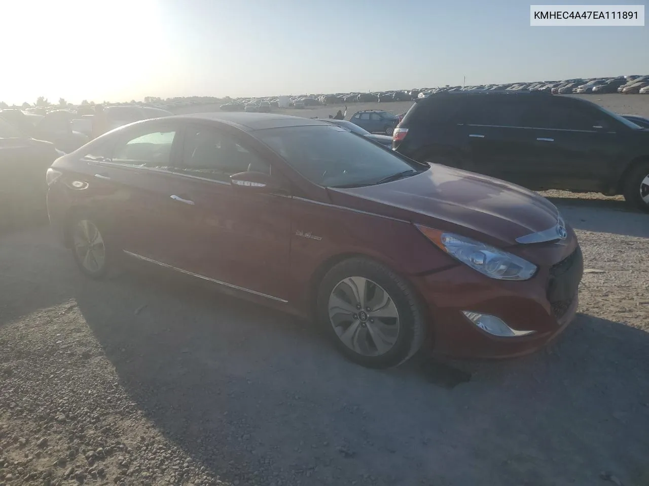 2014 Hyundai Sonata Hybrid VIN: KMHEC4A47EA111891 Lot: 74780674