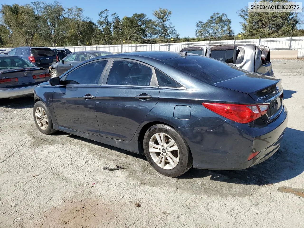 2014 Hyundai Sonata Gls VIN: 5NPEB4AC1EH820775 Lot: 74813994