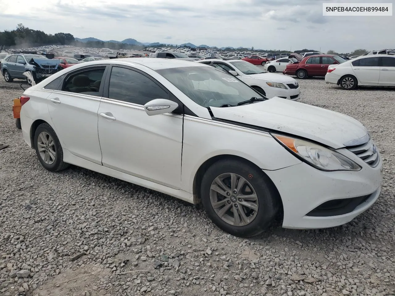 2014 Hyundai Sonata Gls VIN: 5NPEB4AC0EH899484 Lot: 74831254