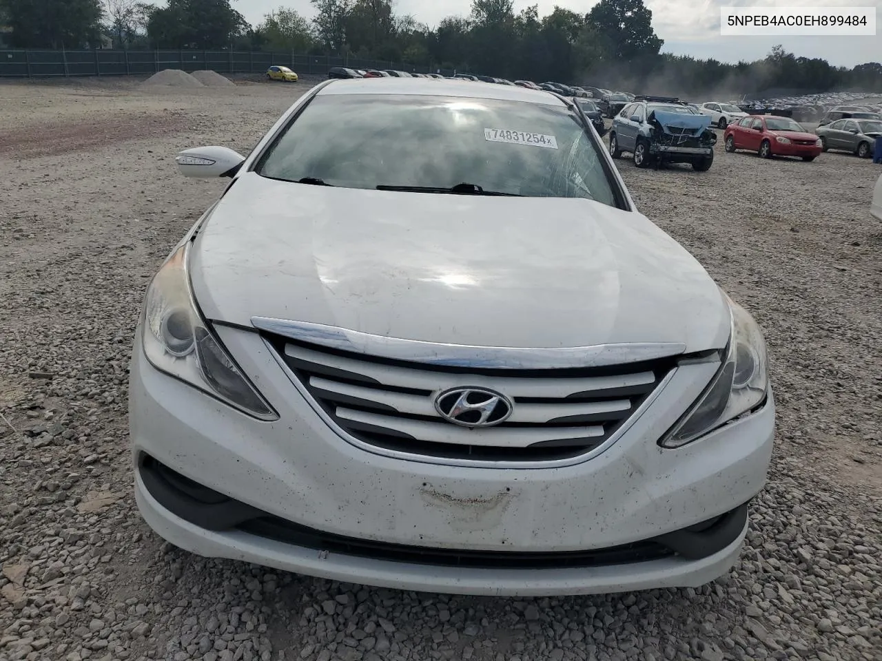 2014 Hyundai Sonata Gls VIN: 5NPEB4AC0EH899484 Lot: 74831254