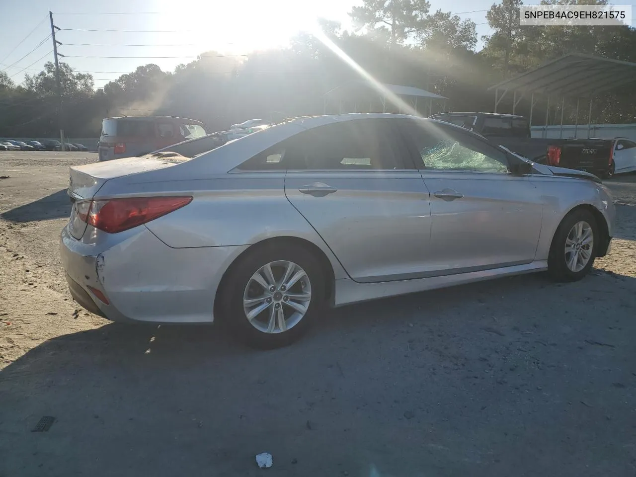 2014 Hyundai Sonata Gls VIN: 5NPEB4AC9EH821575 Lot: 74901864