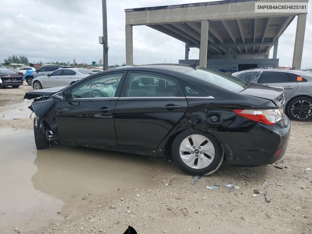 2014 Hyundai Sonata Gls VIN: 5NPEB4AC8EH825181 Lot: 74938104