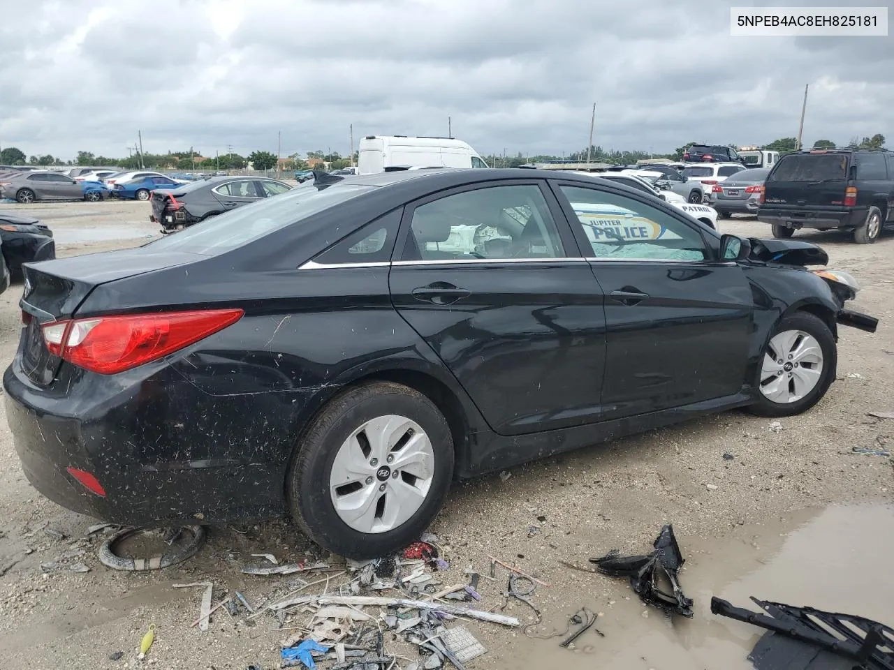 2014 Hyundai Sonata Gls VIN: 5NPEB4AC8EH825181 Lot: 74938104