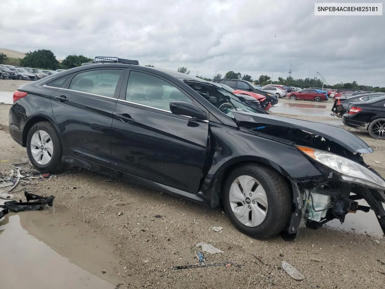 2014 Hyundai Sonata Gls VIN: 5NPEB4AC8EH825181 Lot: 74938104