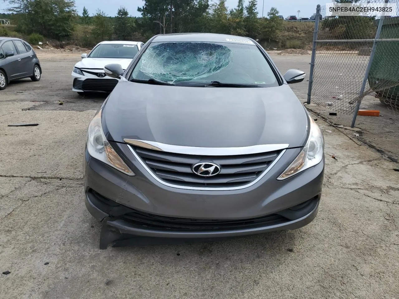 2014 Hyundai Sonata Gls VIN: 5NPEB4AC2EH943825 Lot: 74950454