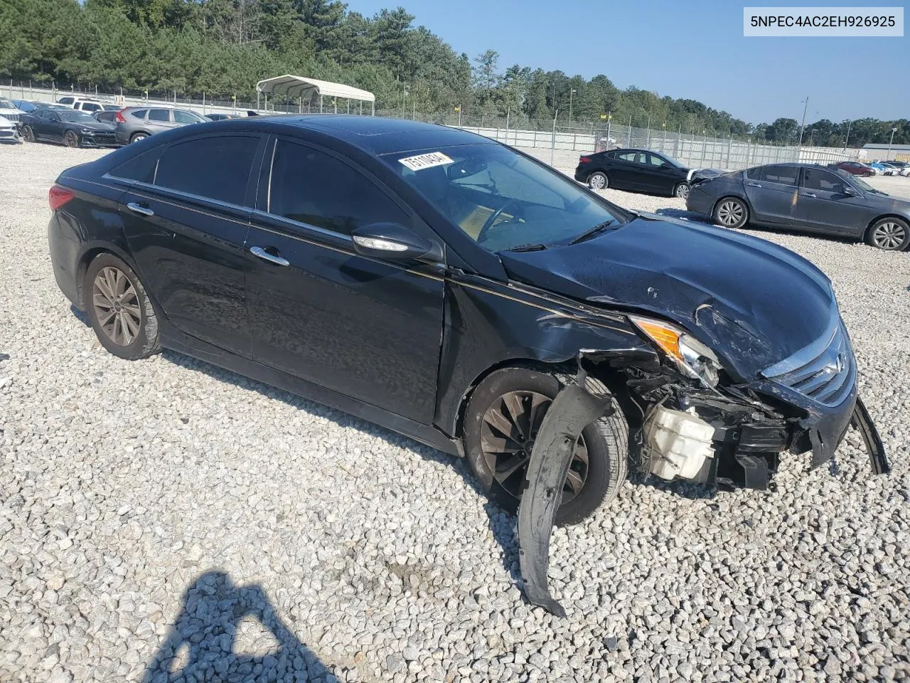 2014 Hyundai Sonata Se VIN: 5NPEC4AC2EH926925 Lot: 75110434