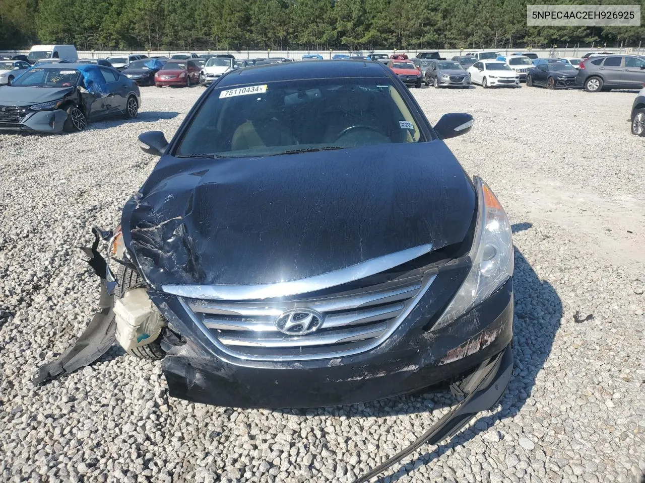 2014 Hyundai Sonata Se VIN: 5NPEC4AC2EH926925 Lot: 75110434