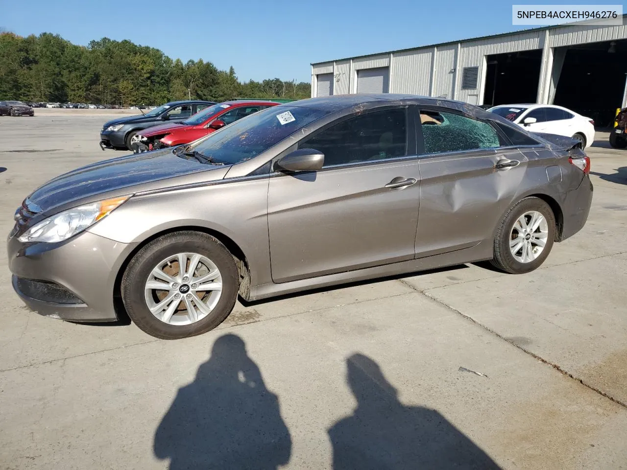 2014 Hyundai Sonata Gls VIN: 5NPEB4ACXEH946276 Lot: 75127404