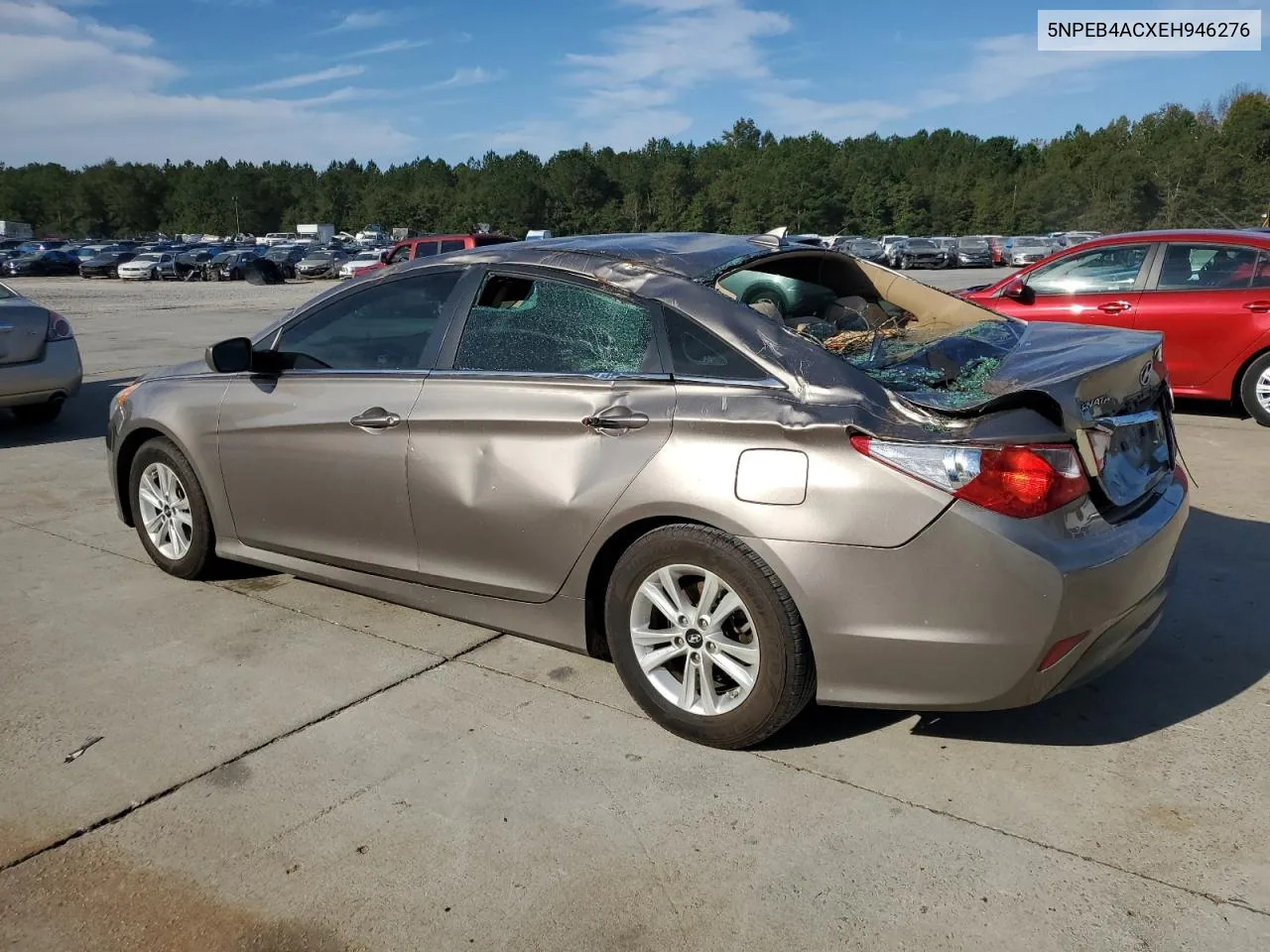 2014 Hyundai Sonata Gls VIN: 5NPEB4ACXEH946276 Lot: 75127404