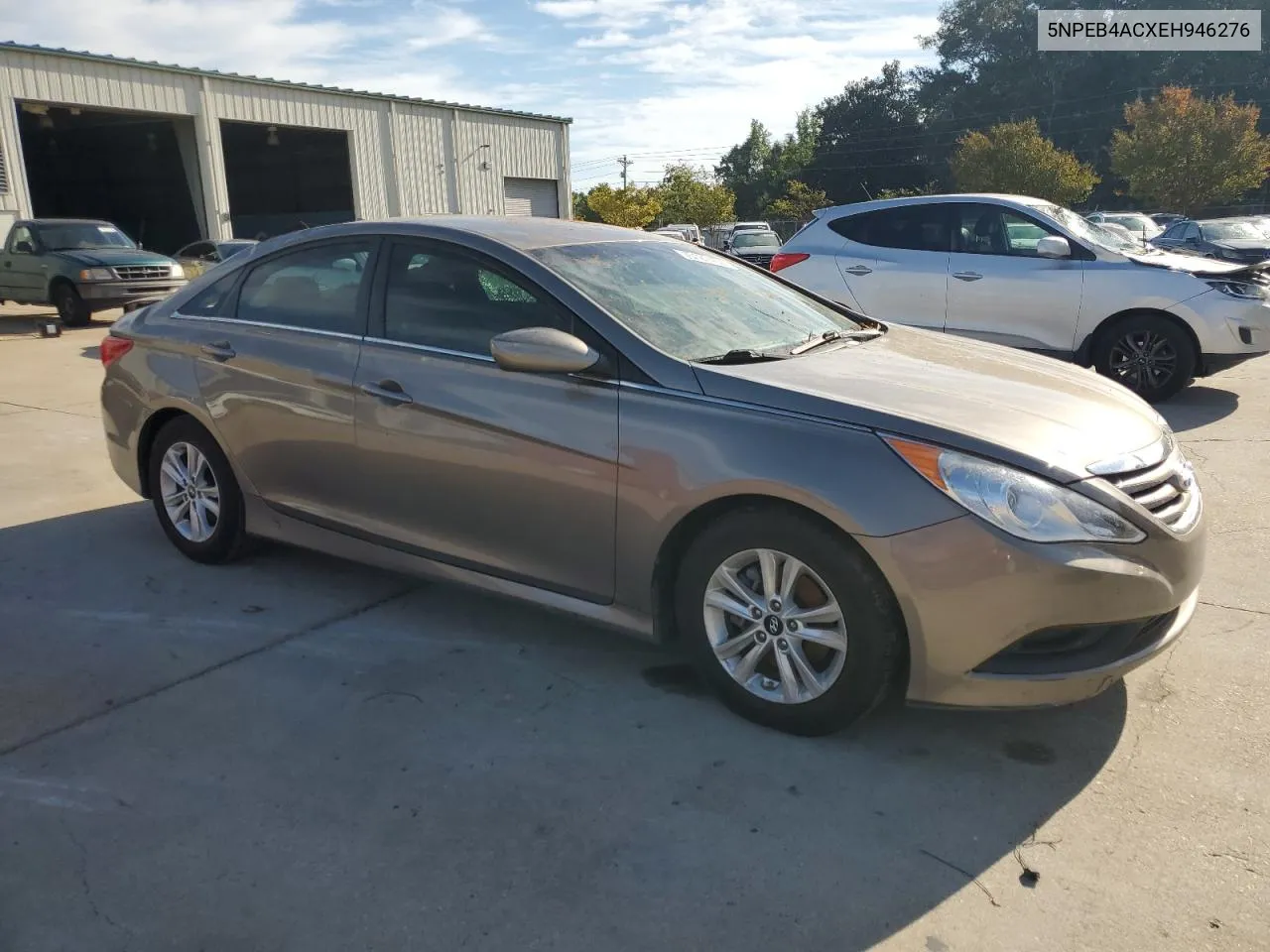 2014 Hyundai Sonata Gls VIN: 5NPEB4ACXEH946276 Lot: 75127404