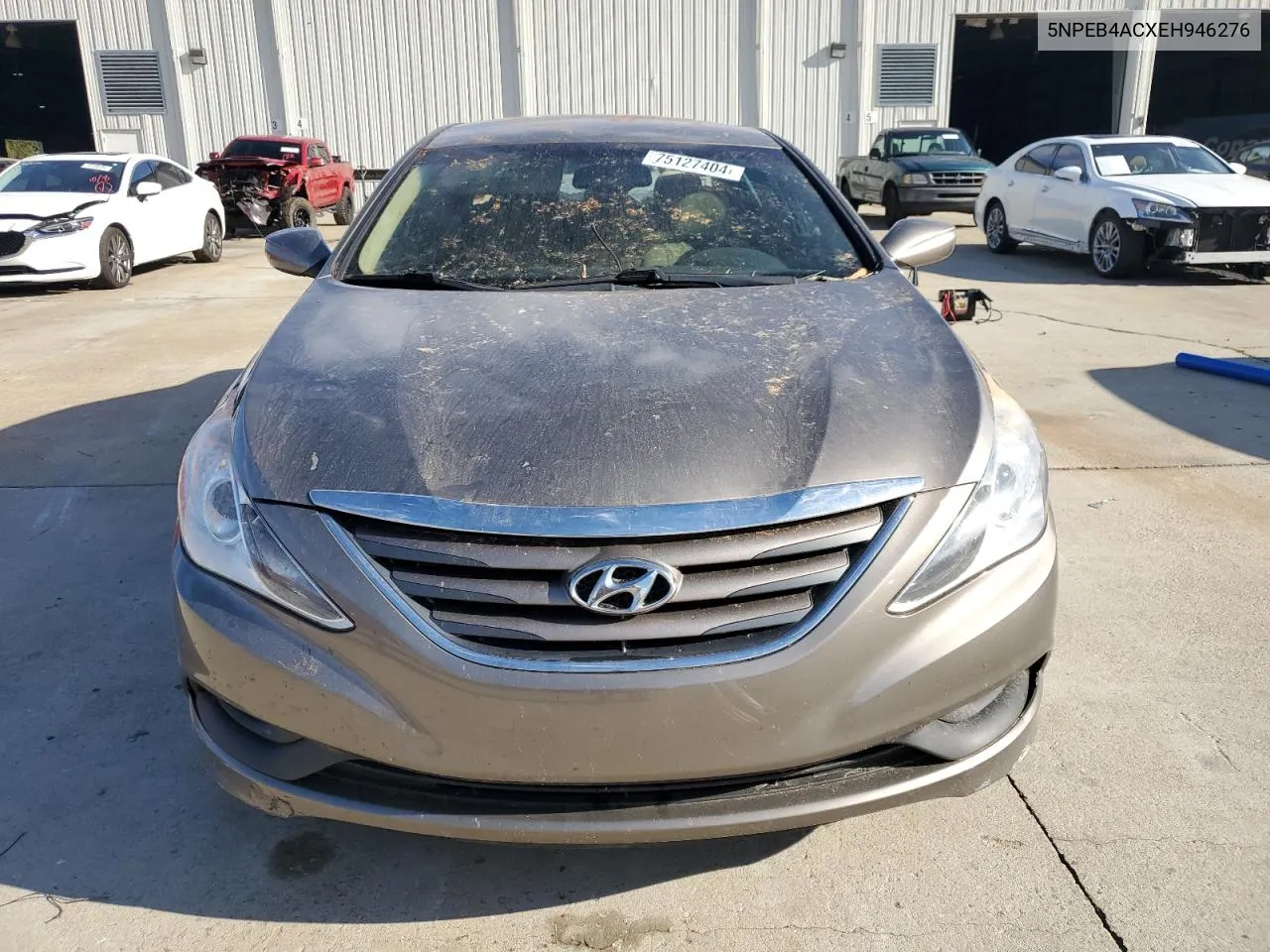 2014 Hyundai Sonata Gls VIN: 5NPEB4ACXEH946276 Lot: 75127404