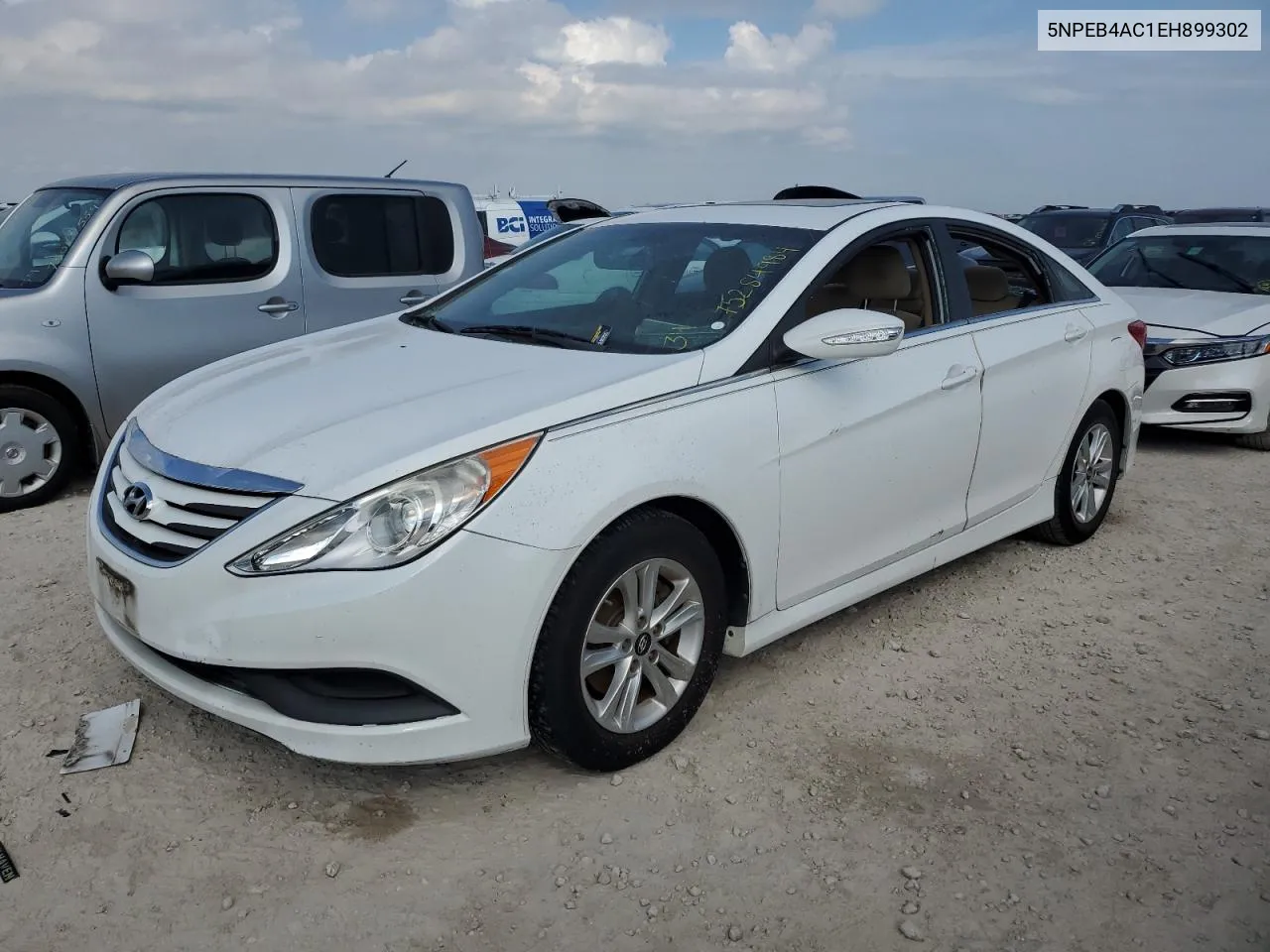 2014 Hyundai Sonata Gls VIN: 5NPEB4AC1EH899302 Lot: 75284984